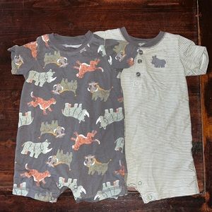 Carter’s baby boy set of rompers